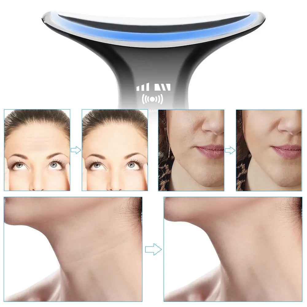 Wrinkle Removal Beauty Device for Neck and Skin Lifting - Multi-Functional Skincare Tool