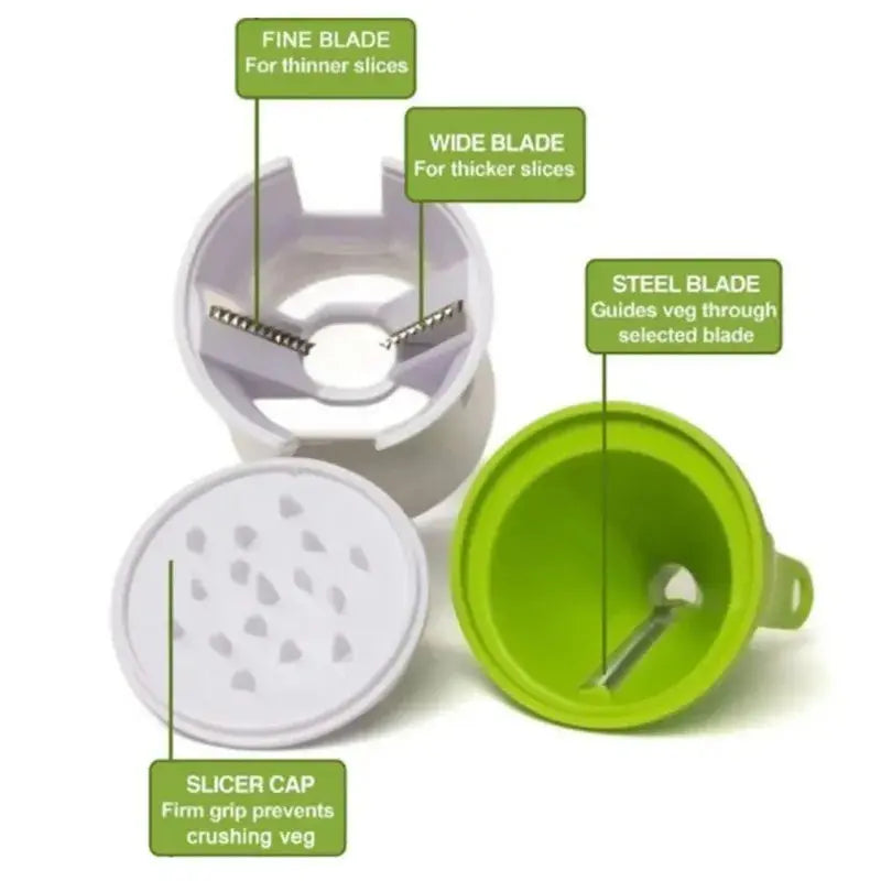 Heavy Duty Vegetable Spiralizer – Zucchini Noodle & Pasta Cutter SMARTGLO COLLECTIONS Home & Kitchen SMARTGLO COLLECTIONS