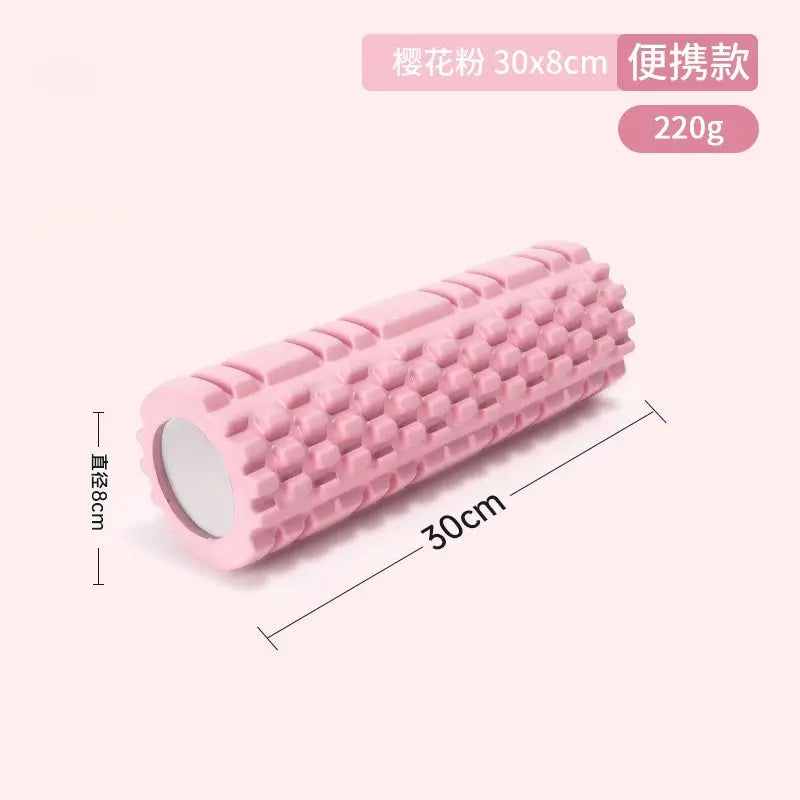 High-Density Foam Roller 30CM for Muscle Massage & Pain Relief SMARTGLO COLLECTIONS Health And Fitness 10.90 SMARTGLO COLLECTIONS 30X8CM-PINK