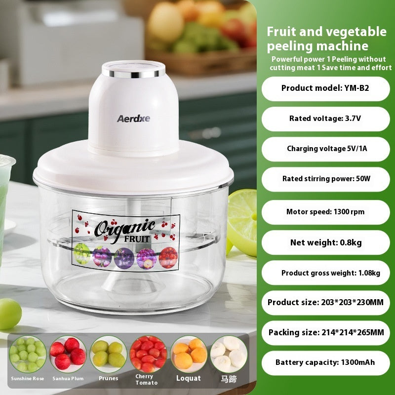 Grape Automatic Household Electric Fruit Peeler - SMARTGLO COLLECTIONS