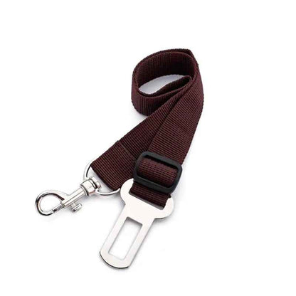 Dog Car Seat Belt Safety Protector Travel Pets Accessories Dog Leash Collar Breakaway Solid Car Harness