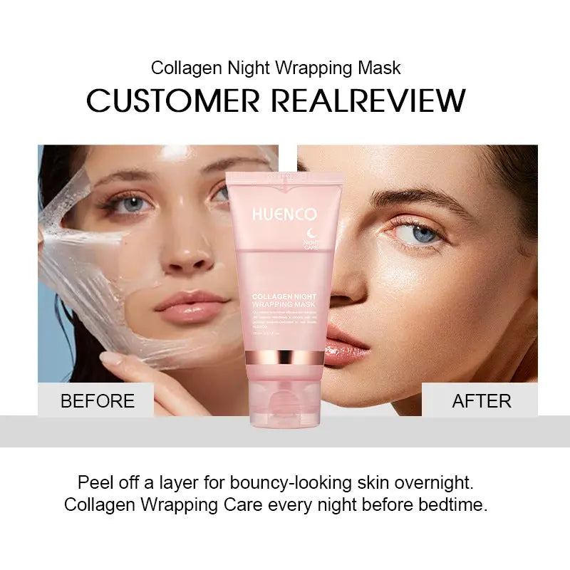 Collagen peel-off mask smearable deep cleansing skin rejuvenation moisturizing skin care sleeping mask eprolo   SMARTGLO COLLECTIONS