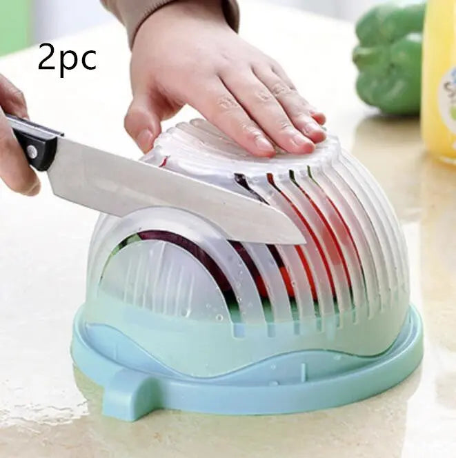 Creative Salad Cutter Fruit and Vegetable Cutter CJ Kitchen accesories  SMARTGLO COLLECTIONS