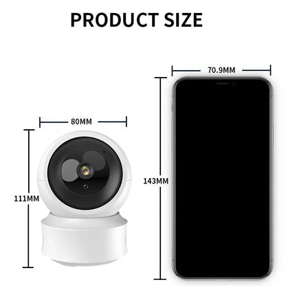 Smart Dual-light Wireless Wifi Home Indoor HD 360-degree Surveillance Camera Voice Intercom Panorama Camera CJ Survaillence Camera  SMARTGLO COLLECTIONS