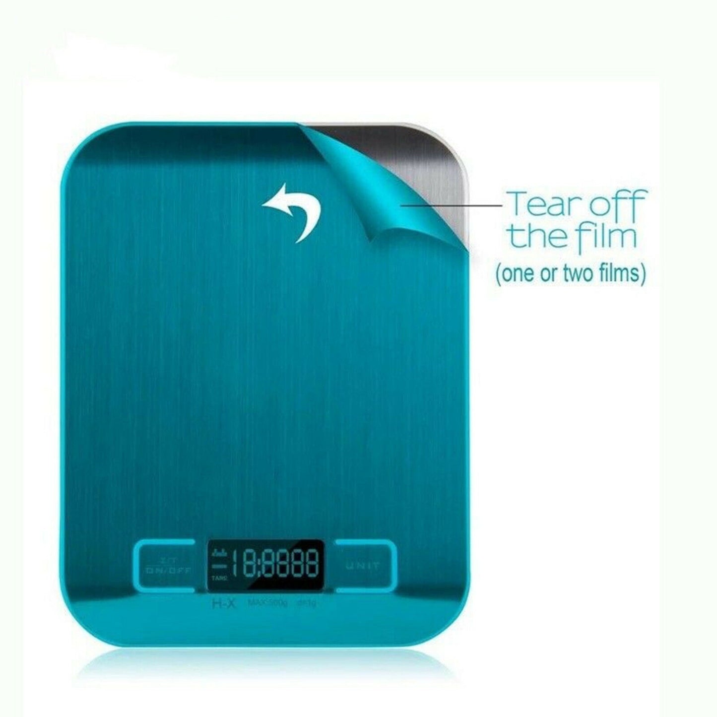 Digital Electronic Kitchen Food Diet Postal Scale Weight Balance 5KG 1g 11lb Kitchen Scales Stainless Steel Weighing For Food Diet Postal Balance Measuring LCD Precision Electronic - SMARTGLO COLLECTIONS