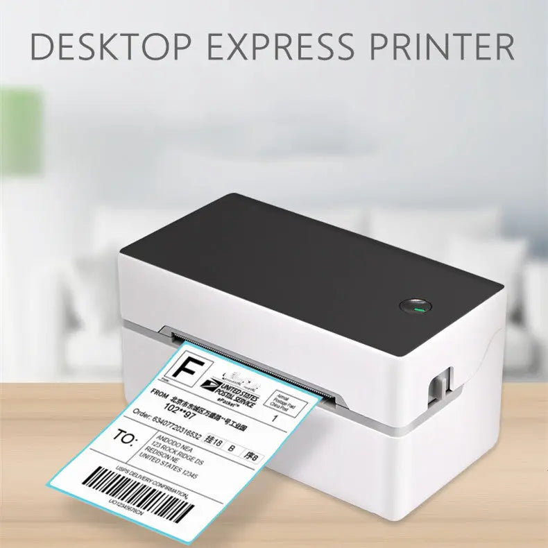 Thermal Label Printer Bluetooth Express Electronic Face Single Bar Code Sticker CJ Portable printer  SMARTGLO COLLECTIONS