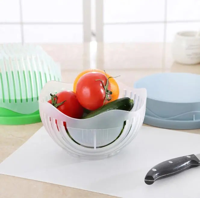 Creative Salad Cutter Fruit and Vegetable Cutter CJ Kitchen accesories  SMARTGLO COLLECTIONS