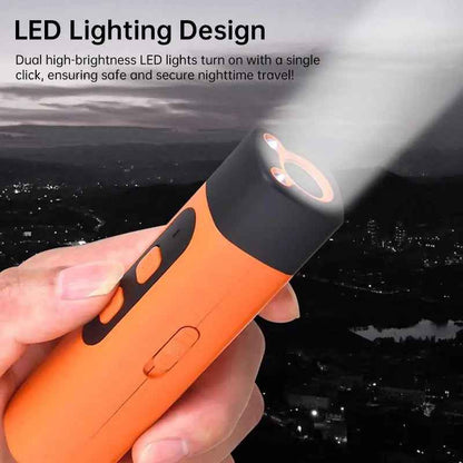 2025 Ultrasonic Dog Repellent: Rechargeable Dog Bark Deterrent with LED Flashlight