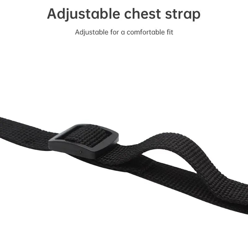 Adjustable pet harness set (small dogs/cats): vest, collar, leash. Fits French Bulldogs, Chihuahuas, etc. CJ   SMARTGLO COLLECTIONS