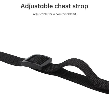 Adjustable pet harness set (small dogs/cats): vest, collar, leash. Fits French Bulldogs, Chihuahuas, etc. CJ   SMARTGLO COLLECTIONS