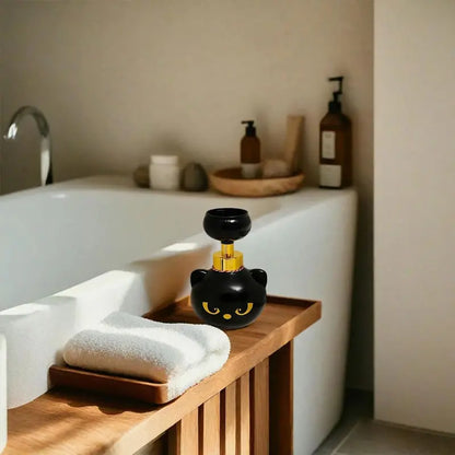Cute Cat Paw Foam Soap Dispenser. Flower-shaped, funny. Cat lover gift for bathroom/kitchen. eprolo   SMARTGLO COLLECTIONS