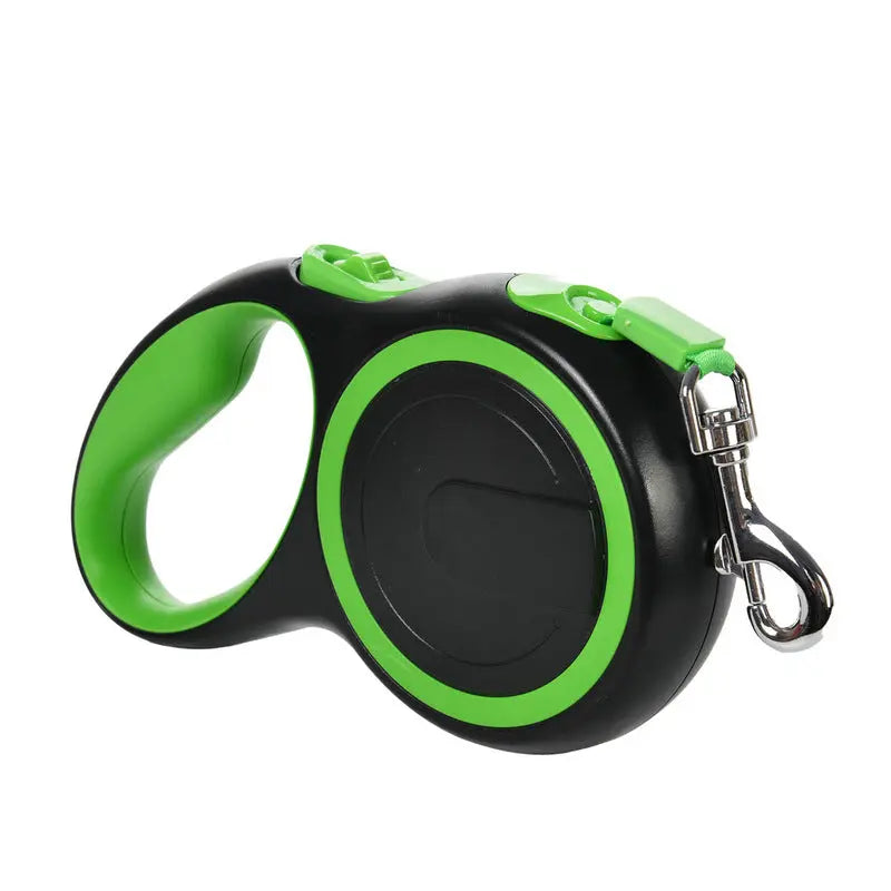 Retractable Dog Leash (5m/8m, 50kg capacity) – Adjustable, durable, for small/big dogs (walking, hiking) eprolo  25.46 SMARTGLO COLLECTIONS 5M / Green