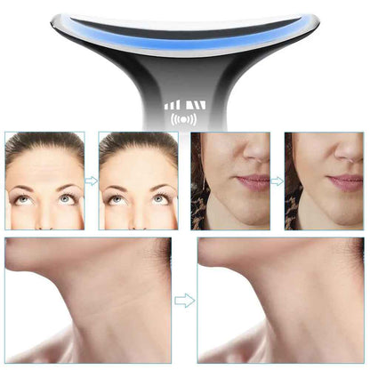 Wrinkle Removal Beauty Device for Neck and Skin Lifting - Multi-Functional Skincare Tool