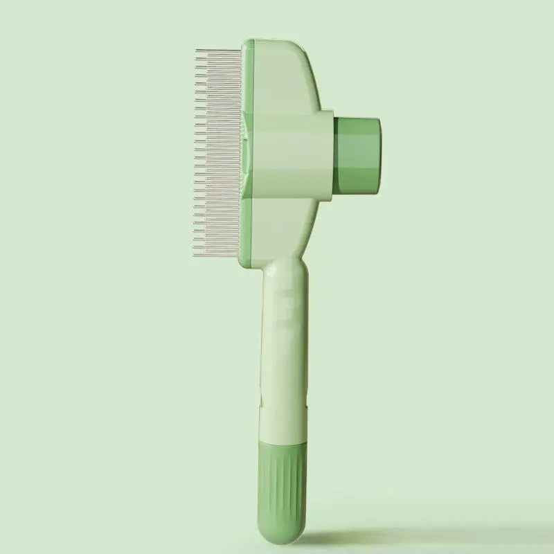 Dog and Cat Grooming Brush - Automatic Hair Remover with 1-Button Self-Cleaning & Massage Feature
