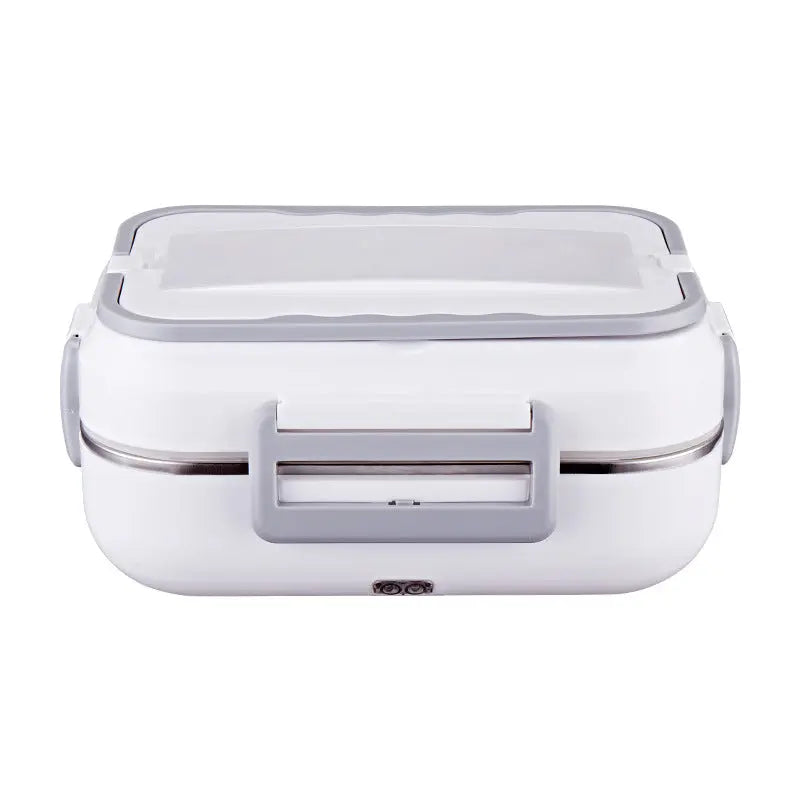 Kitchen ware 1.5L Cookware Sets Heater Portable Electric Lunch Boxes stainless steel Container with Insulation Bag for Car Truck eprolo  54.00 SMARTGLO COLLECTIONS White+grey / UK 220V