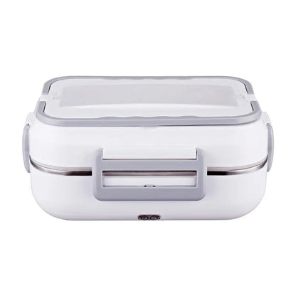Kitchen ware 1.5L Cookware Sets Heater Portable Electric Lunch Boxes stainless steel Container with Insulation Bag for Car Truck eprolo  54.00 SMARTGLO COLLECTIONS White+grey / UK 220V