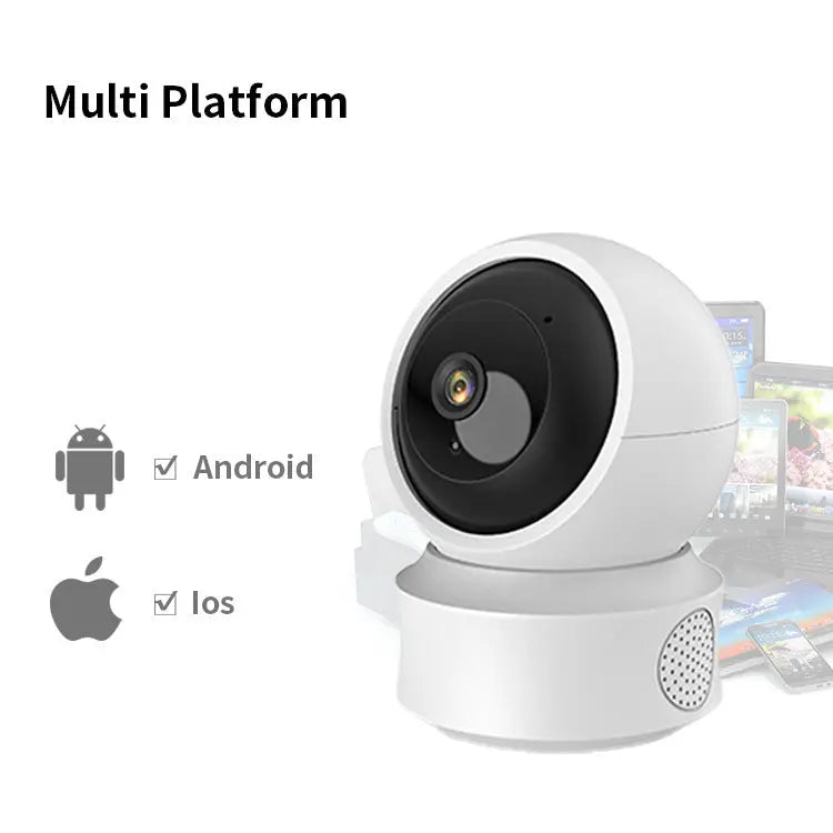 Smart Dual-light Wireless Wifi Home Indoor HD 360-degree Surveillance Camera Voice Intercom Panorama Camera CJ Survaillence Camera  SMARTGLO COLLECTIONS