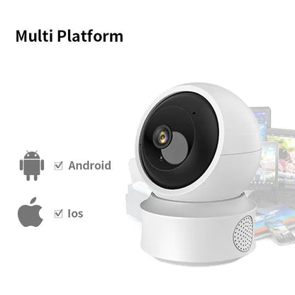 Smart Dual-light Wireless Wifi Home Indoor HD 360-degree Surveillance Camera Voice Intercom Panorama Camera CJ Survaillence Camera  SMARTGLO COLLECTIONS
