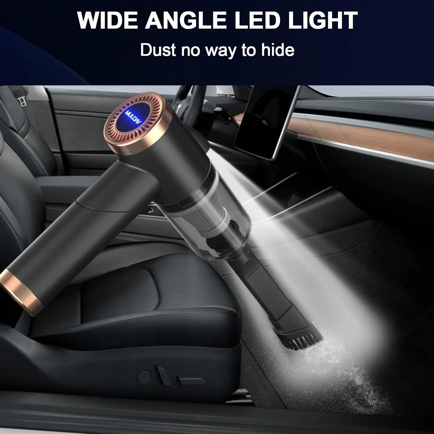 Vacuum Cleaner And Air Duster For Cars, Homes, Offices And Pets, High-power, Multi-nozzle Handheld Car Vacuum Cleaner. CJ Portable Car vacuum cleaner  SMARTGLO COLLECTIONS