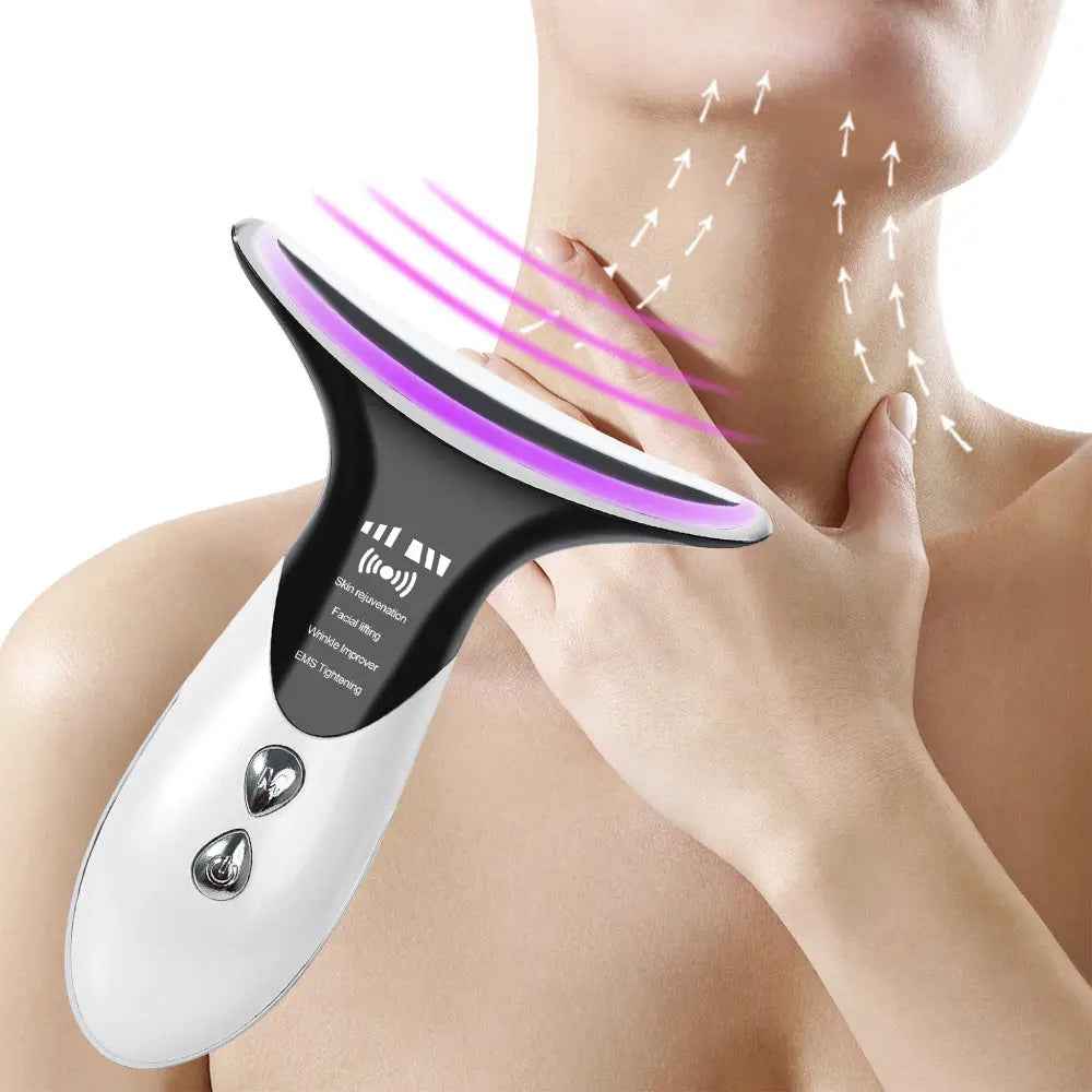 Wrinkle Removal Beauty Device for Neck and Skin Lifting - Multi-Functional Skincare Tool