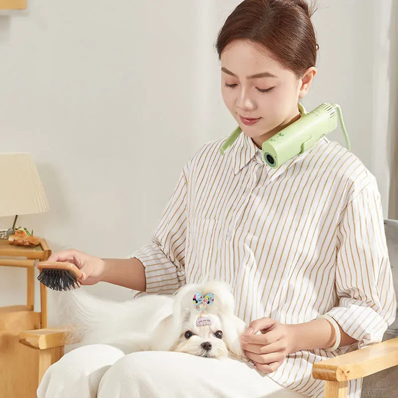 Pet hair dryer for pet care: high power, quiet, energy-saving, dog grooming, fast drying. Only suitable for 220V countries. eprolo   SMARTGLO COLLECTIONS