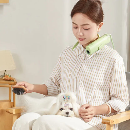 Pet hair dryer for pet care: high power, quiet, energy-saving, dog grooming, fast drying. Only suitable for 220V countries. eprolo   SMARTGLO COLLECTIONS