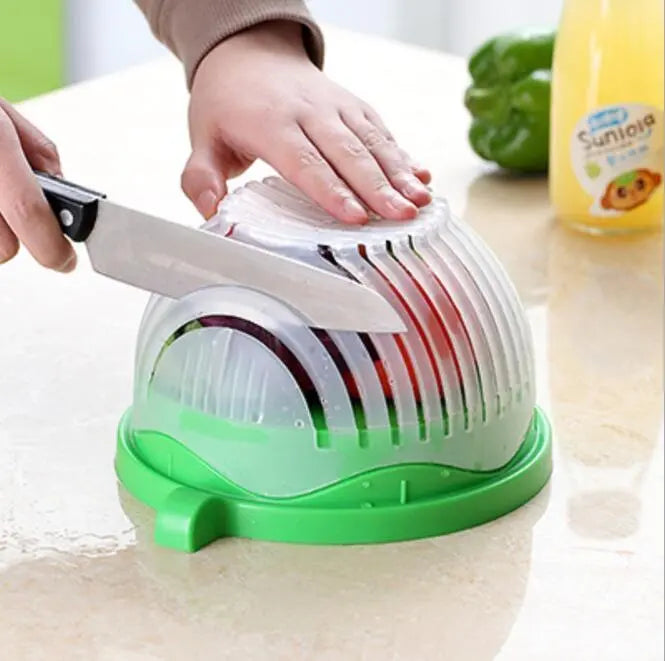 Creative Salad Cutter Fruit and Vegetable Cutter CJ Kitchen accesories  SMARTGLO COLLECTIONS