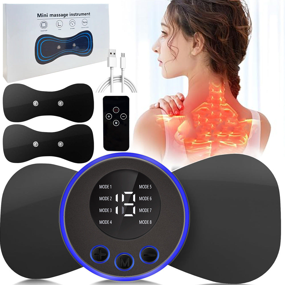 Microcurrent Neck Massager Mini Massager Cervical Spine Massager Shoulder and Neck Massager Portable Massage Patch - SMARTGLO COLLECTIONS