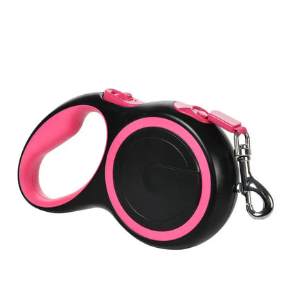 Retractable Dog Leash (5m/8m, 50kg capacity) – Adjustable, durable, for small/big dogs (walking, hiking) eprolo  25.46 SMARTGLO COLLECTIONS 5M / Pink