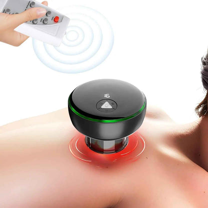 Electric Smart Cupping Therapy Set, 5 in 1 Remote Control Cupping Set with Red Light Therapy for Pain Relief, Recovery, Cupping Therapy