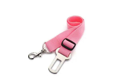 Dog Car Seat Belt Safety Protector Travel Pets Accessories Dog Leash Collar Breakaway Solid Car Harness
