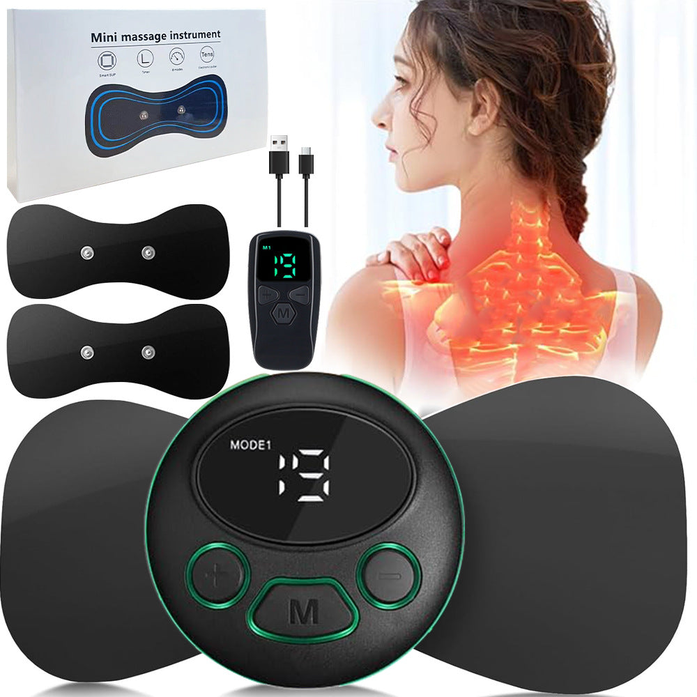 Microcurrent Neck Massager Mini Massager Cervical Spine Massager Shoulder and Neck Massager Portable Massage Patch - SMARTGLO COLLECTIONS