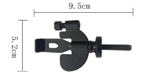 Portable Door Lock Privacy Extra Security Lock Anti Theft Travel Inside Door Locker for Traveling Home Bedroom Apartmen eprolo  15.18 SMARTGLO COLLECTIONS Adjustable black