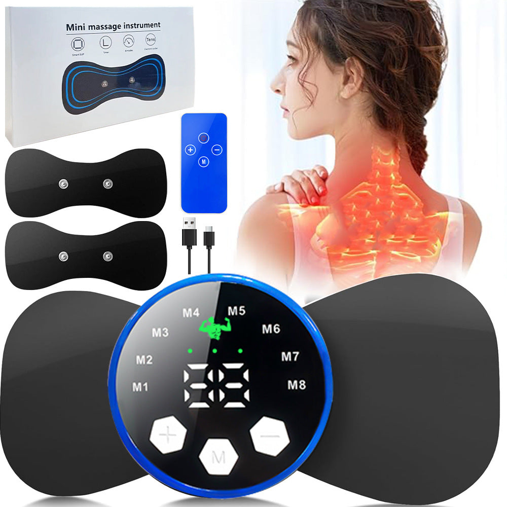 Microcurrent Neck Massager Mini Massager Cervical Spine Massager Shoulder and Neck Massager Portable Massage Patch - SMARTGLO COLLECTIONS