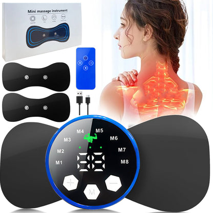 Microcurrent Neck Massager Mini Massager Cervical Spine Massager Shoulder and Neck Massager Portable Massage Patch - SMARTGLO COLLECTIONS