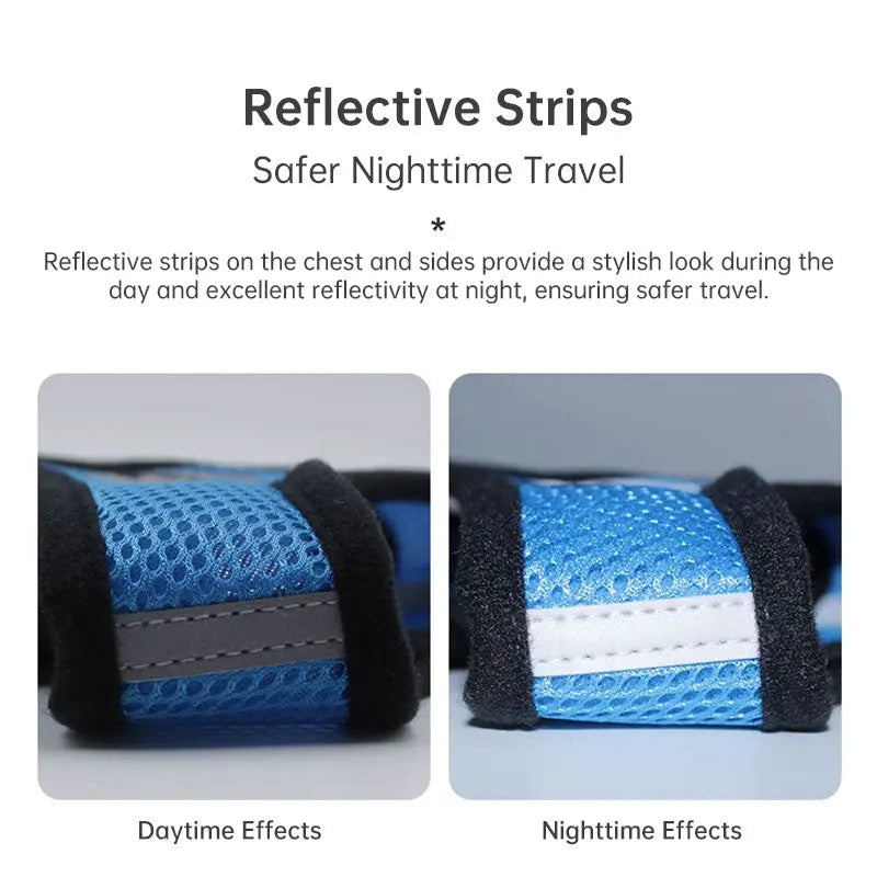 Adjustable pet harness set (small dogs/cats): vest, collar, leash. Fits French Bulldogs, Chihuahuas, etc. CJ   SMARTGLO COLLECTIONS