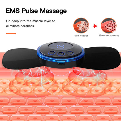 Microcurrent Neck Massager Mini Massager Cervical Spine Massager Shoulder and Neck Massager Portable Massage Patch - SMARTGLO COLLECTIONS