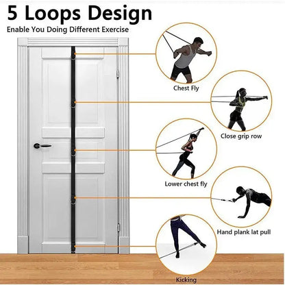 Upgrade Door Anchor Strap for Resistance Bands Exercises Anchor Gym Attachment for Home Fitness Portable Door Band Resistance eprolo   SMARTGLO COLLECTIONS