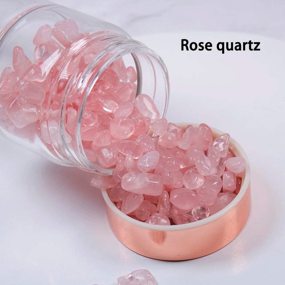 Natural  Crystal Elixir Bottles gemstone Glass  therapy stone Tea filter filter bottle Healing Crystal Infuser Energy cup - SMARTGLO COLLECTIONS