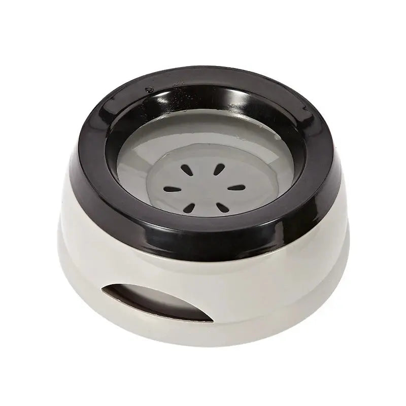 No-Spill Pet Water Bowl – Portable Dog & Cat Feeder SMARTGLO COLLECTIONS Pet Feeder 8.10 SMARTGLO COLLECTIONS GRAY