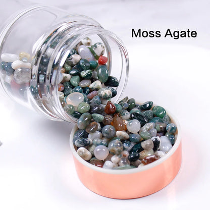 Natural  Crystal Elixir Bottles gemstone Glass  therapy stone Tea filter filter bottle Healing Crystal Infuser Energy cup - SMARTGLO COLLECTIONS