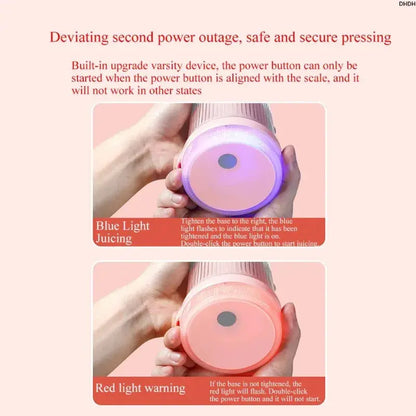 Portable Blender for Shakes & Smoothies – USB Rechargeable Mini Juice Mixer SMARTGLO COLLECTIONS Health And Fitness  SMARTGLO COLLECTIONS