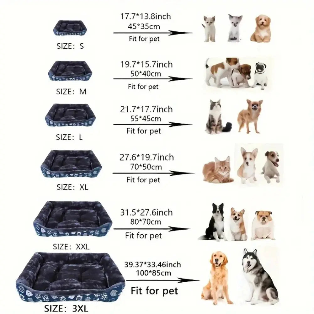 Pet Bed Sofa Mat for Dogs & Cats – Small, Medium, Large SMARTGLO COLLECTIONS Pet Feeder  SMARTGLO COLLECTIONS