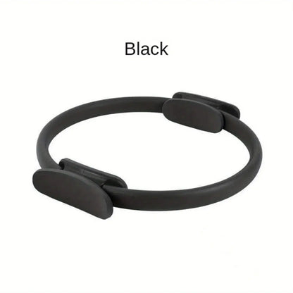 Monochrome Fitness Ring | Yoga & Pilates Resistance Ring for Home Workouts SMARTGLO COLLECTIONS Health And Fitness 11.59 SMARTGLO COLLECTIONS black