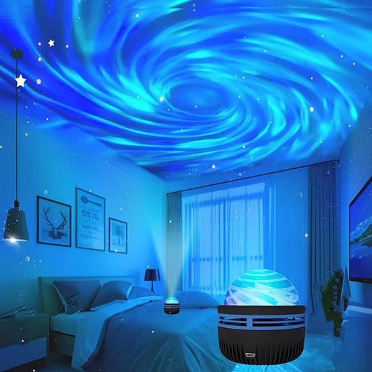 LED Galaxy Projector Light Colorful Galaxy Sky Projector Bedroom Night Light Kids Room Decoration Christmas Party Decoration - SMARTGLO COLLECTIONS