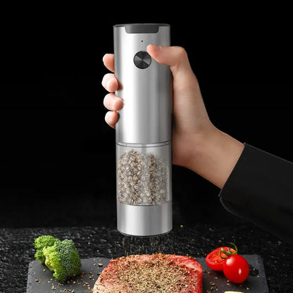 Electric Salt & Pepper Grinder – Adjustable, Refillable, Battery-Powered SMARTGLO COLLECTIONS Home & Kitchen  SMARTGLO COLLECTIONS