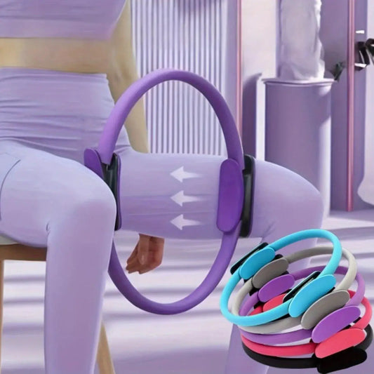 Monochrome Fitness Ring | Yoga & Pilates Resistance Ring for Home Workouts SMARTGLO COLLECTIONS Health And Fitness 11.17 SMARTGLO COLLECTIONS PURPLE