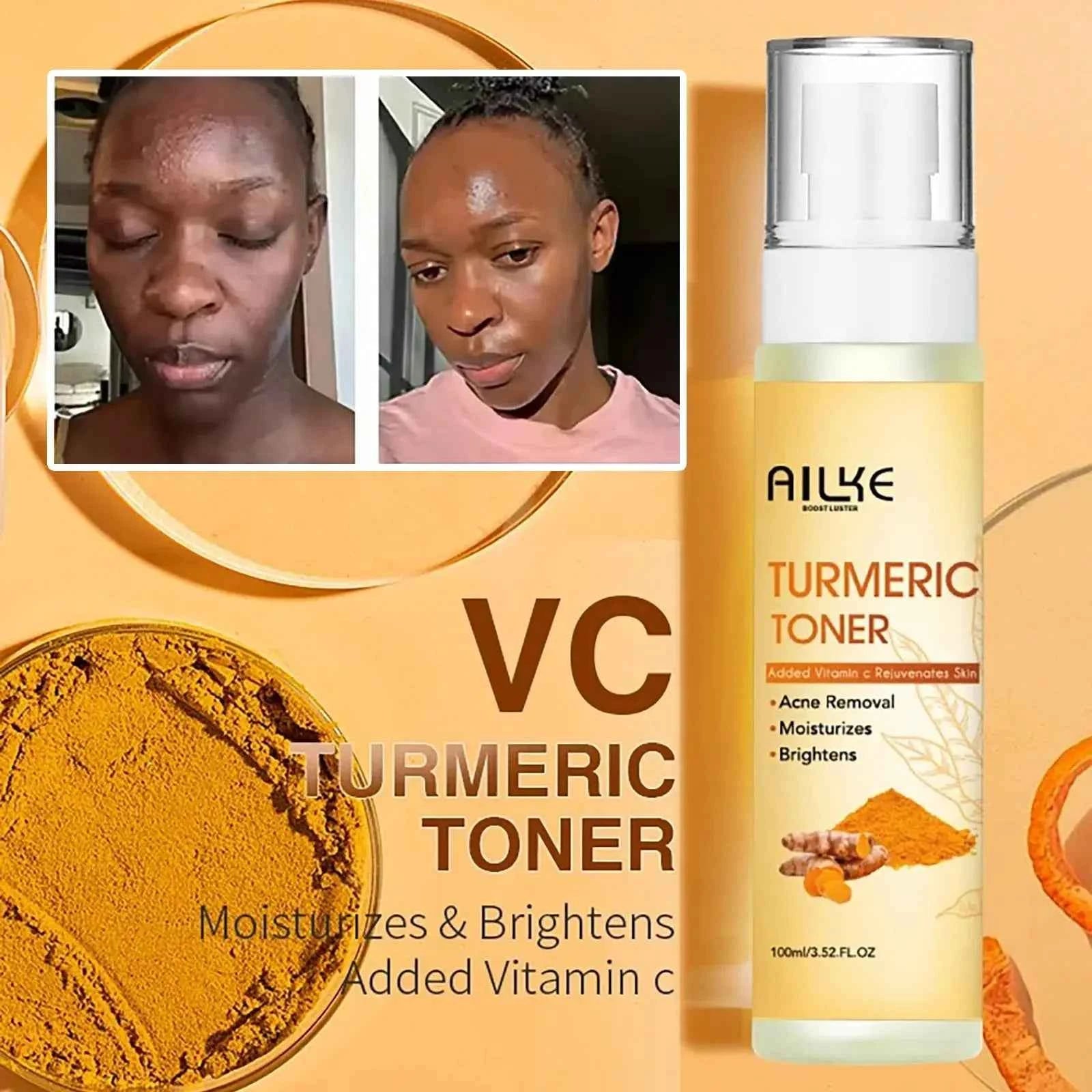 Organic Turmeric Skin Care Kit – Brightening, Hydrating & Even Skin Tone