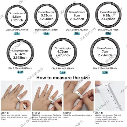 2025 Smart Ring with Screen, Wireless Charging & Health Tracking (R12/R11) SMARTGLO COLLECTIONS Health And Fitness  SMARTGLO COLLECTIONS