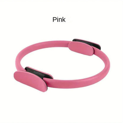 Monochrome Fitness Ring | Yoga & Pilates Resistance Ring for Home Workouts SMARTGLO COLLECTIONS Health And Fitness 11.76 SMARTGLO COLLECTIONS Pink